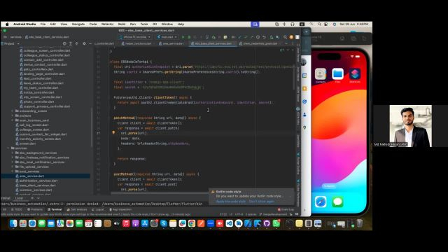 Professional Flutter Development & Team Building Final Session video