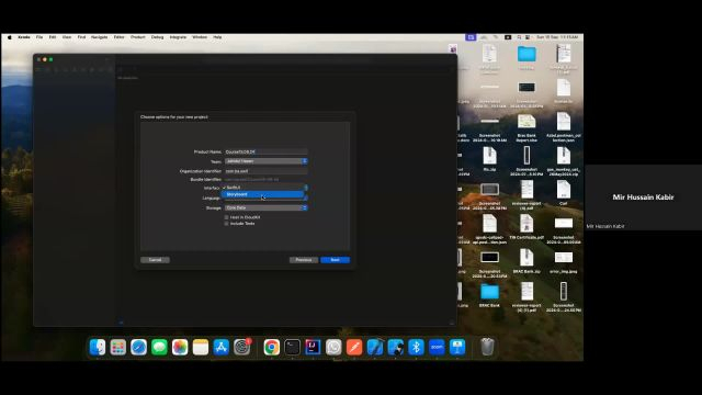 Developing an iOS application utilizing iOS and SwiftUI Session-01
