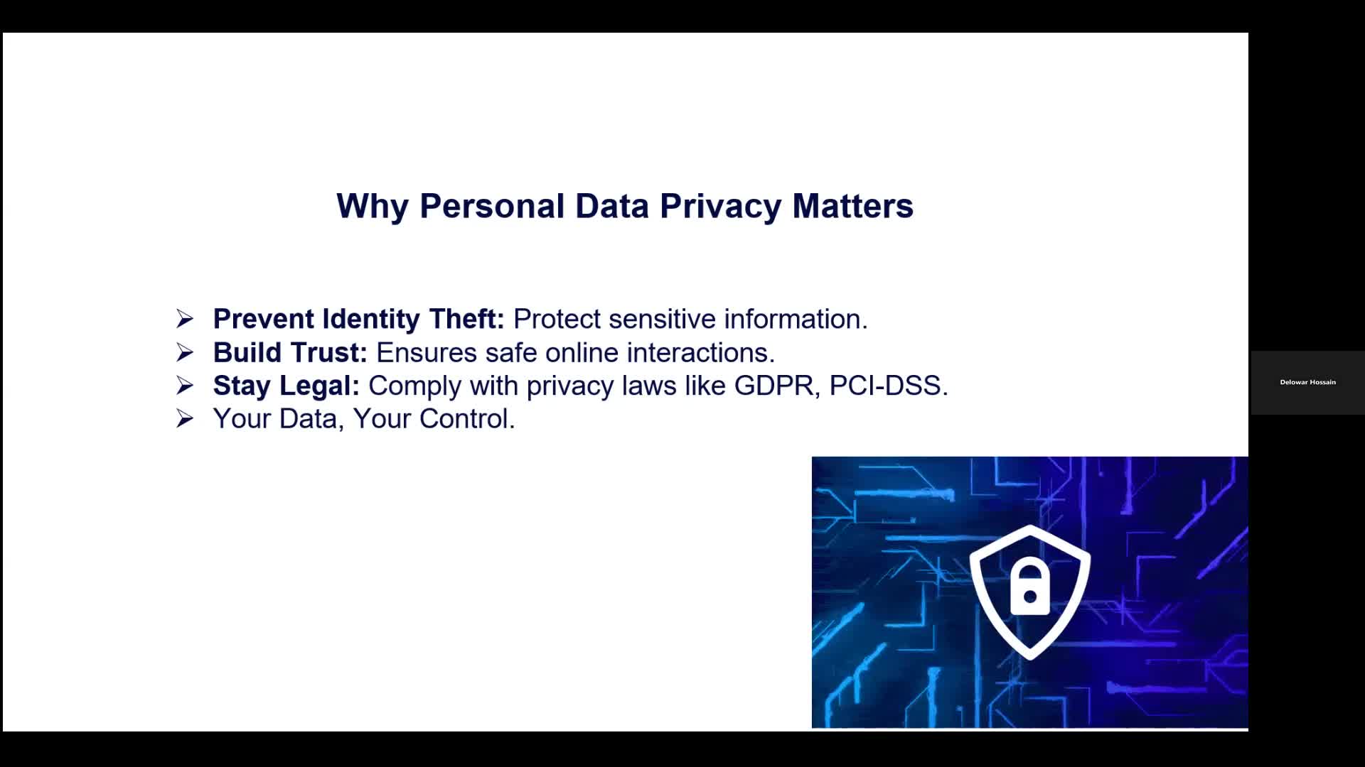 Personal Data Privacy: Your Digital Shield