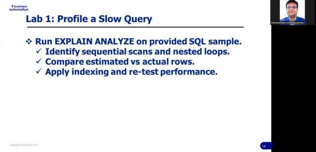 Advanced Database Optimization & SQL Query Tuning || Session 4 (final)